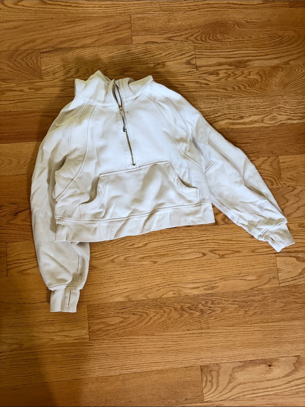 Lululemon half zip scuba jacket